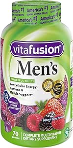 Vitafusion Men's Gummy Vitamine, 70ct