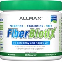 ALLMAX Naturals - FiberBiotix - Unterstützt die gastrointestinale Gesundheit, Entgiftung und Verdauung für ein gesundes und glückliches Gut (189g, nicht aromatisiert)