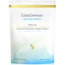 CollaGenesisTM – Système complet de soutien du collagène – Peptides de collagène marin, 25g de protéines, MSM et acide hyaluronique, profil complet de l'acide amino, 18 vitamines et minéraux – non aromatisé – 2,5 lb