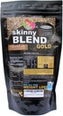 Skinny Blend Gold – Chocolate Protein Shake pour les femmes – Sucre faible, faible teneur en glucides – soutient le métabolisme et l'énergie – 15 portions