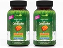 Irwin Naturals Maximum Strength 3-in-1 Carb Blocker - Neutralisieren Kohlenhydrate, Aids Verdauung und Metabolismus Booster - White Kidney Bean Extract + Chrom + Enzym Blend - 150 Soft-Gels - 2 Packung