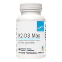 XYMOGEN K2-D3 Max - Vitamin D3 K2 Ergänzung für Knochen- und Immununterstützung * - Hochfestes K2 MK-7 - Nicht-GVO, glutenfrei, vegetarisch - 60 Kapseln