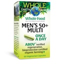 Natürliche Faktoren Whole Earth & SEA Männer 50+ Einmal täglich MULTIVITAMIN & Mineral, 60 vegetarische Kapseln