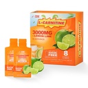 L-Carnitin Liquid Supplement mit l Carnitin 3000 und l Carnitin – Pre-Workout-Formel mit Grünem Tee, Taurin & Elektrolyten für aktive Leistung (30 Sachets)