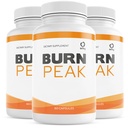 BurnPeak - 100% natürliche Formel mit Apfelessig, Ingwer, grünem Tee & mehr - Nicht-GVO, einfach zu nehmen, Made in USA - 60 Kapseln, 3-Monats-Versorgung
