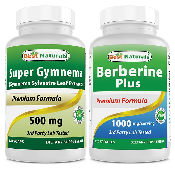 Estratto di Gymnema Sylvestre 500 mg & Berberine Plus 1000mg