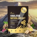 VivoNu Shilajit* Gummies,Pure Himalayan* micronutriente Supplemento, Himalayan Premium Ingrediente con Shilajit, Ashwagandha, Gokshura, Acido Fulvico & 85+ Trace Minerals I for Men & Women (4000MG/1 Bag)