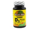 Mélange naturel de vitamine D3 50 MCG (2000 UI)