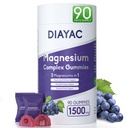 Magnesium Complex Gummies, Individually Packaged Magnesium Supplement, Magnesium Chelate, Bisglycinate, Malate, Citrate, Taurate Chewable for Women & Men,Sleep&Muscle&Nerve Health, Vegan 90 Counts