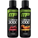 Muscle Pharm L-Carnitine 3000 - L'ultimo integratore liquido per l'alta efficienza, il metabolismo e l'energia Boost (Sour Cherry & Peach Nectarine Flavors)