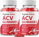 IDEAL PERFORMANCE (2 Pack) Triplex Gommies kéto Triplex Gommies kéto ACV Supplément Gommies Triplex Gommies kéto Triplex Gommy s (120 Gommies)