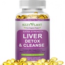 Detox & Repair Softgel Capsules,Herbal Liver Health Support Milk Thistle Supplements with NAC Artichoke Dandelion Root,15-in-1 High Absorption Liver Detox Supplements, Non-GMO,60 Servings