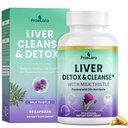 32-in-1 Leber reinigen Detox & Repair - Herbal Liver Health Support mit Milchdistel, Löwenzahnwurzel, Artischocke & Beetroot | 1250mg, Vegan, Non-GMO - 60 Kapseln