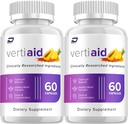Capsules de complément VertiAid – Préparation de mélange naturel VertiAid Focus Memory Support et critiques (2 Pack – 120 Capsules)