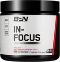 BARE PERFORMANCE NUTRITION, BPN in-Focus Brain Support Supplement, Verbesserung Fokus & Energie, Alpha GPC, Watermelon Passionfruit, 40 Servietten