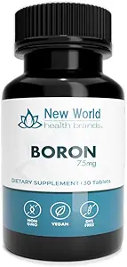 Boron Mineral Supplement 75mg | 30 Count - Trace Minerals Ihr Körper braucht, um optimale Gesundheit und Wellness zu erhalten