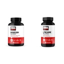 Force Factor Magnesium Supplement 500mg 90 Capsules and L Theanine Stress Relief 60 Capsules Bundle