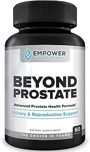 Migliorare la salute oltre il supplemento della prostata – Supporto per la salute della prostata con il Palmetto, lo zinco, il lampone rosso e l'ortica di stiratura – Complesso benessere urinario e della prostata – 60 capsule