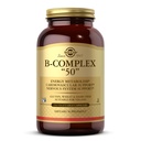 Solgar B-Complex “50”, 250 Vegetable Capsules - Energy Metabolism, Cardiovascular Support, Nervous System Support - Non-GMO, Vegan, Gluten Free, Dairy Free, Kosher - 250 Servings
