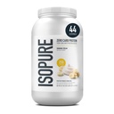 Isopure Zero Carb 100% pur poudre de protéines de lactosérum, sans gluten, avec des vitamines, crème de banane, 25g de protéines par portion, 3 Lbs, 44 portions (paquetage mai Vary)