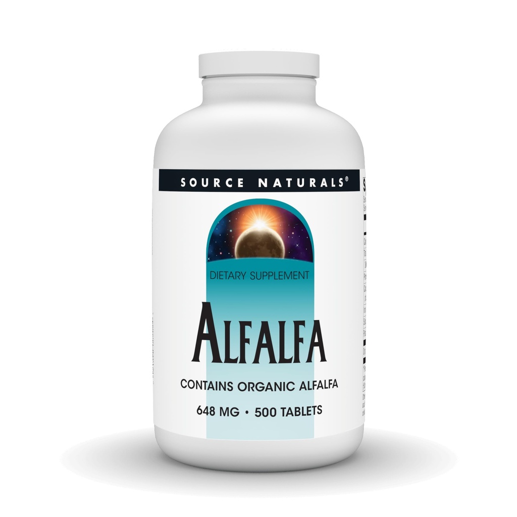Quelle Naturals Alfalfa 10 Grain Nahrungsergänzung - 500 Tabletten