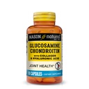 MASON NATURAL Glucosamin Chondroitin mit Collagen & Hyaluronsäure, 45-Tage-Versorgungskapseln für normale Gelenke, Mobilität, Flexibilität und Aging-Unterstützung, 90 Kapseln