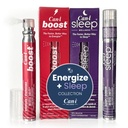 Mental Energy and Sleep Sprays – 2 Fast-Acting Oral Vitamin Sprays Providing Good Night Sleep & Daytime Focus, Alterness and Brain Fog Support – Can-i Sleep and Can-i Boost with 60 Servings 480 Sprays
