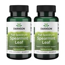 Swanson Spearmint Leaf (Mentha Spicata)-Full Spectrum Supplement Herbal Supporting Digestive Health & Mild Stomach Issues - (60 capsule, 400 mg ogni) (2 pacchetto)