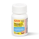 Rugby Senexon-S - Natural Vegetable Laxative Ingredient Plus Stool Softener, Constipation Relief - Docusate Sodium 50mg, Sennosides 8.6mg - 100 Tablets (1-Pack)