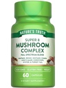 Nature's Truth Mushroom Complex Capsules de 60 comtes Complexe de spectre complet de Super 8 champignons