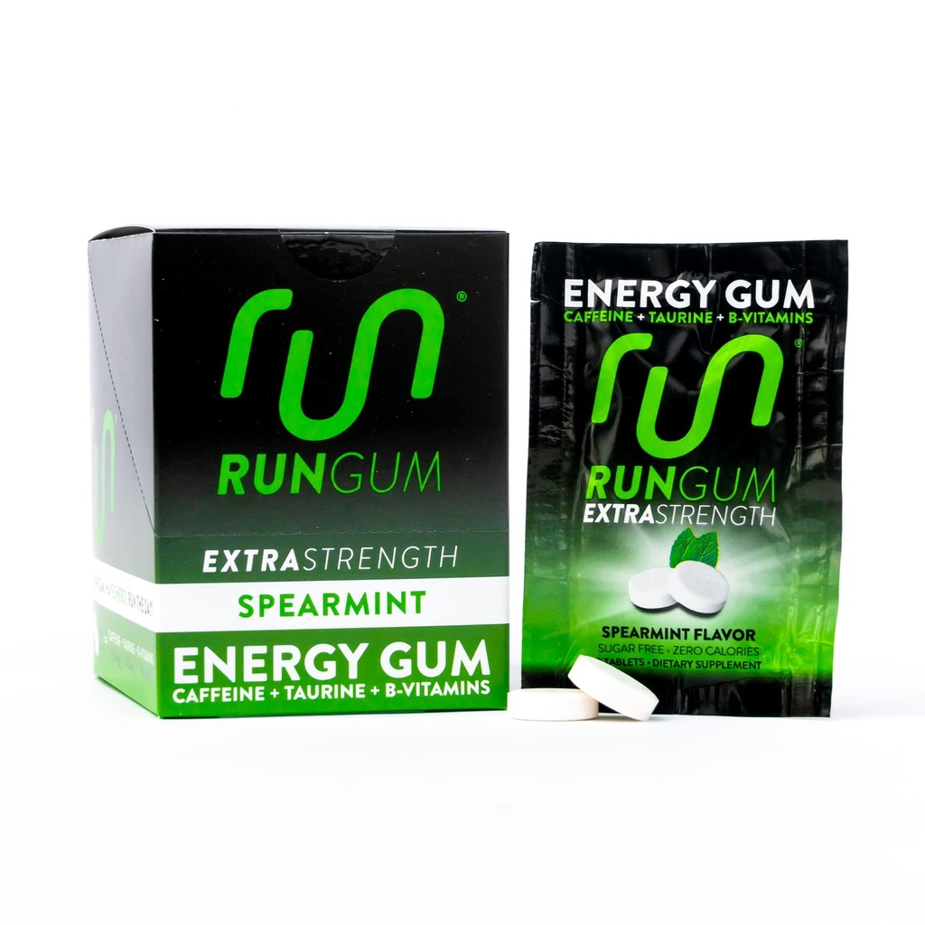 Spearmint - Box von 12 Packungen (24 Gummistücke)