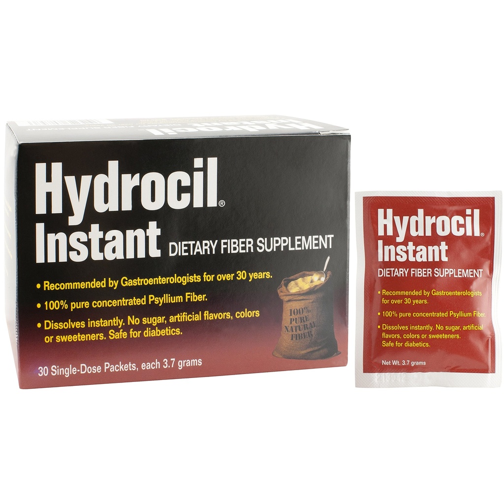 Nahrungsfaserergänzung, Psyllium Husk Pulver, 30 Single-Dose-Packets