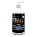 Omegease Fischöl für Hunde & Katzen - Feinste für Haustiere Omega 3 für Katzen & Hunde - Ergänzung für Haut & Coat, Juckreiz, Shedding, Joints & Immune Health - 100% reines Omega Fish Oil mit EPA & DHA (8 oz)