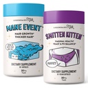 Legendairy Milk Mane Event Hair Growth Vitamins + Smitten Kitten Vaginal Probiotic for Women’s Intimate Health