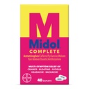 Midol Complete Menstrual Pain Relief Caplets, 40 Count - Provides Cramp, Headache, and Bloating Relief