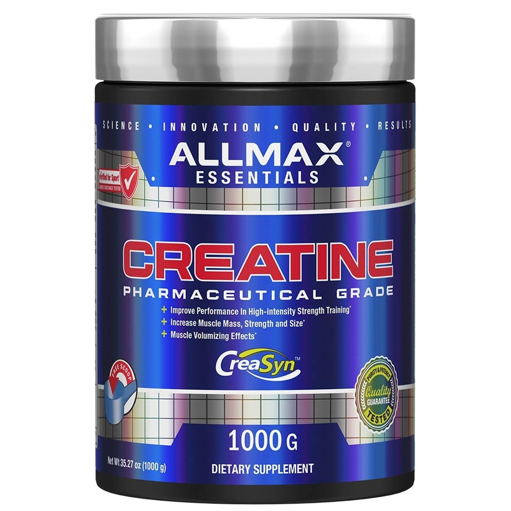 ALLMAX Nutrition Creatin Monohydrat Pulver, 1000g