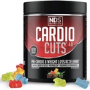 NDS Nutrition Cardio Cuts 4.0, 20 Serve (Pack of 1), Gummy Candy Rush