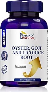 Oyster, Goji & Licorice Root Complex, GMP, Natural Product Assn Certified, Made in USA - 60 Kapseln
