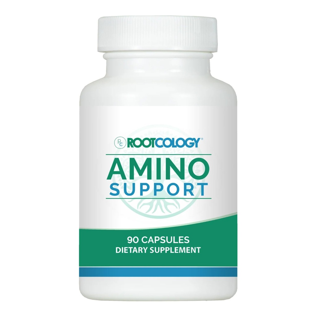 Rootkologie von Dr. Izabella Wentz | Amino Support | Aminosäure Komplex Kapseln mit L-Glutamin, Glycin & MSM | 90 Kapseln