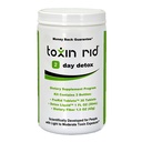 Toxin Rid 2 Day Detox Kit | Permanent Complete Natural Whole Body Cleanse for Women & Men | 30 Pre-Rid Tablets with Liquid Formula & Dietary Fiber | Made in USA