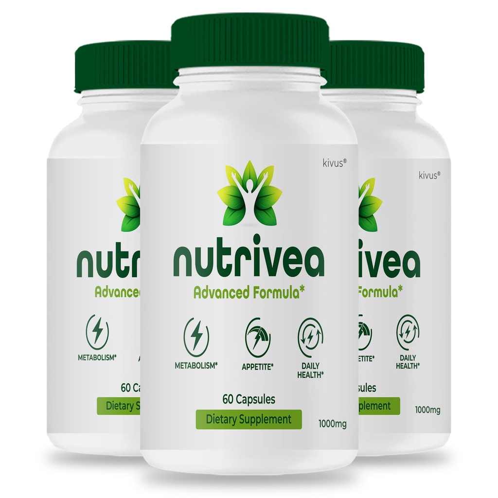 kivus Nutrivea - Nutrivea Dietary Supplement Capsule (3 Pack, 180 Capsules)