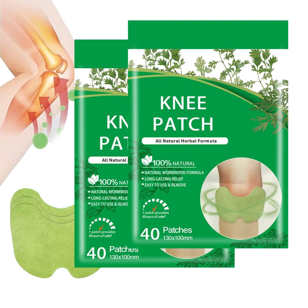 Natural Knee Patch, Joint Patch, Knee Joint Relief Patches (80pc)