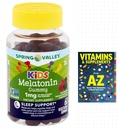 Melatonin for Kids Gummies (1mg) 60 Count - Spring Valley +Better Guide Vitamins Supplements