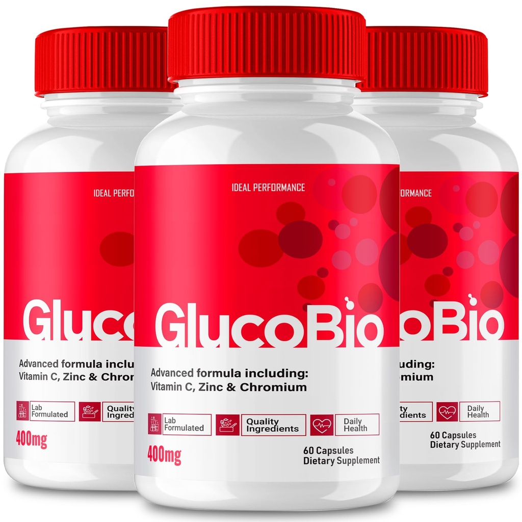 GlucoBio Capsules, Gluco Bio Capsules Reviews (3 Pack)