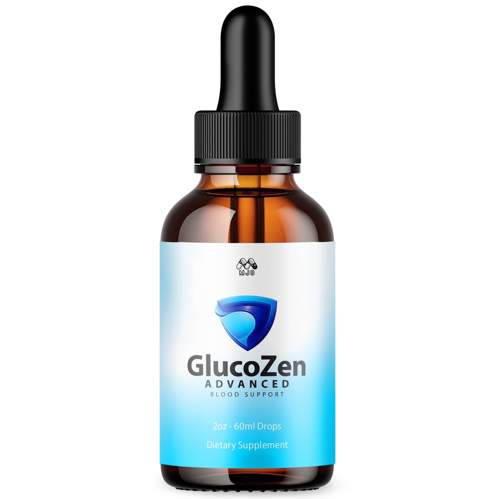 Glucozen Drops, Official Gluco Zen Blood Support with All Natural Ingredients, Advanced Glucozen Drops Health & Wellness Support Supplement Formula with Maximum Strength Multivitamins (30 Servings)