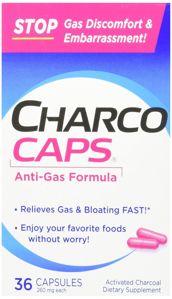 Supplément alimentaire anti-gaz Formule 36 Capsules