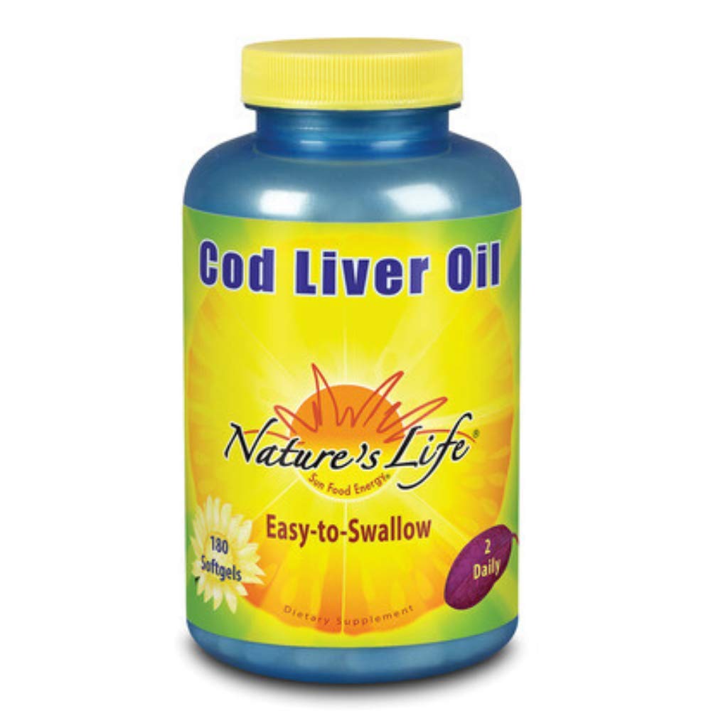Nature's Life Cod Liver Oil Concentrate | 180 ct