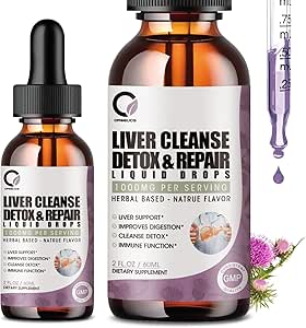 Liver Health Supplement, 2 Fl Oz (Pack of 2)