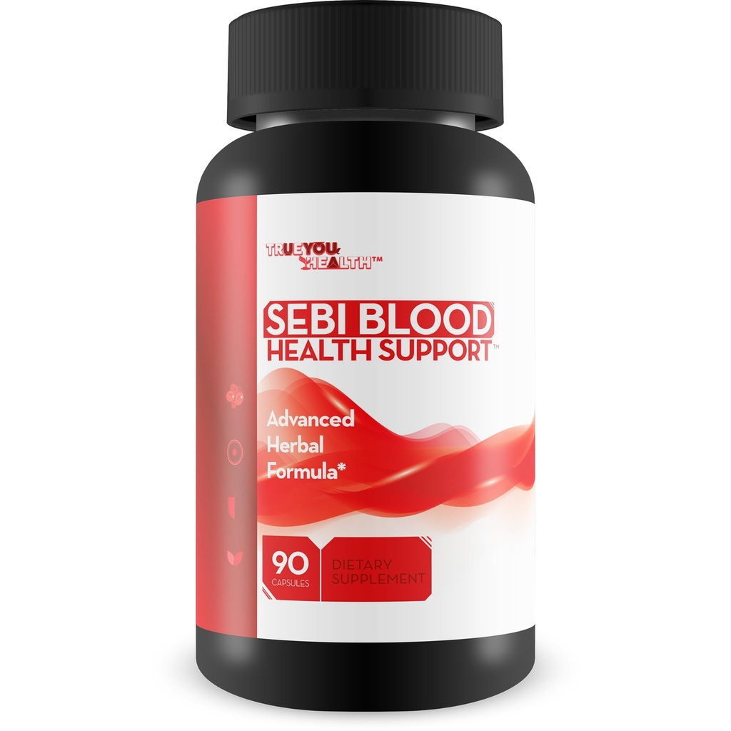 Sebi Blood Health Support - Integratore per la Sanità Sangue - Blood Balance Blood Boost Formula - Ispirato dal Dr Sebi Blood Health - Aiuta a migliorare il flusso sanguigno e a ridurre lo stress ossidativo naturalmente