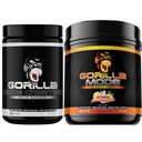 Gorilla Mode Creatine Monohydrate Micronized Powder & Pre Workout (Pink Lemonade)- Massive Pumps | Laser Focus Energy | Improved Muscle Size | Power Output and Strength